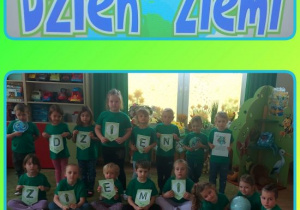 Dzień Ziemi w grupie Biedronek