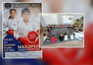 Pszczółki uważnie słuchają trenera.
