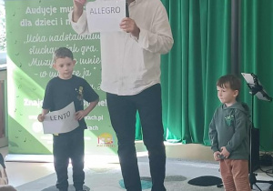 Ignacy i Szymon występują w tempie allegro i lento.