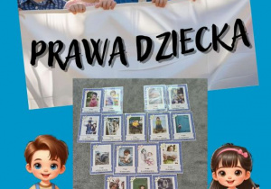 Prawa dzieci na ilustracjach.