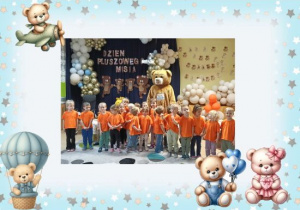 Grupa Wiewiórek z misiem.