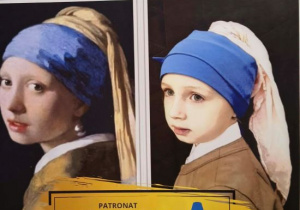 Plakat promujący konkurs Jestem Obrazem.