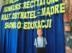 XXIII Międzyprzedszkolny Konkurs Recytatorski "Mały obywatel- mądre słowa o edukacji"