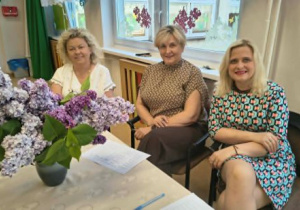 Jury konkursu recytatorskiego.