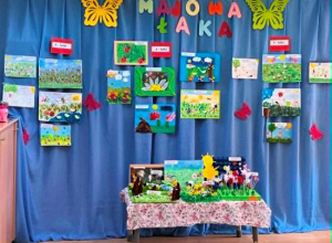 Konkurs plastyczny "Majowa łąka"